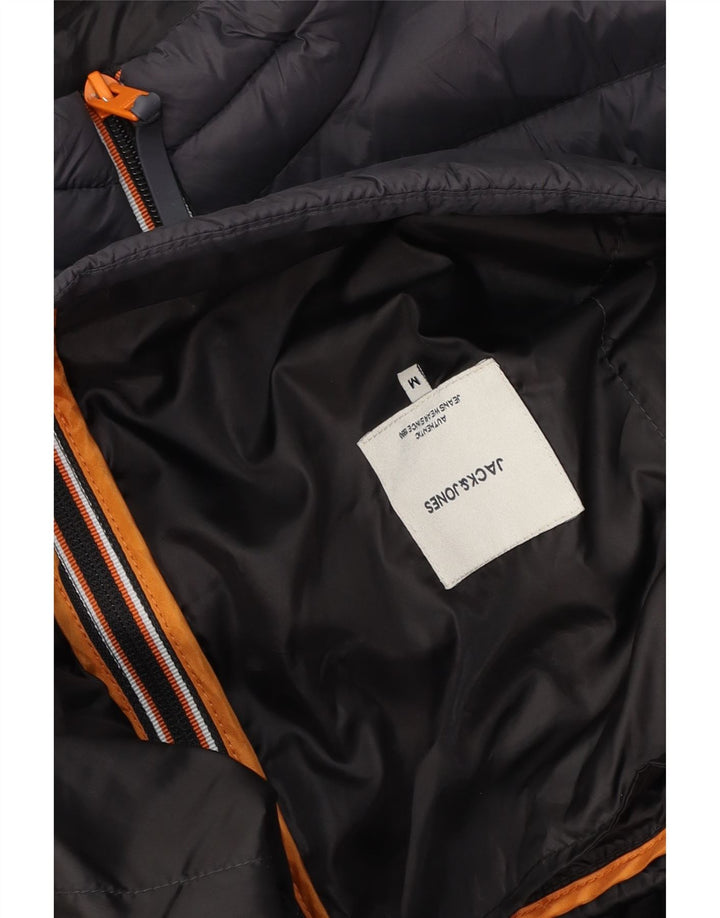 JACK & JONES Mens Padded Jacket UK 38 Medium Grey
