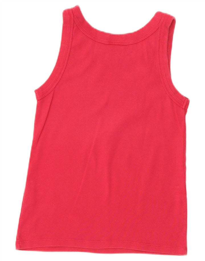 NIKE Womens Crop Vest Top UK 10/12 Medium Pink