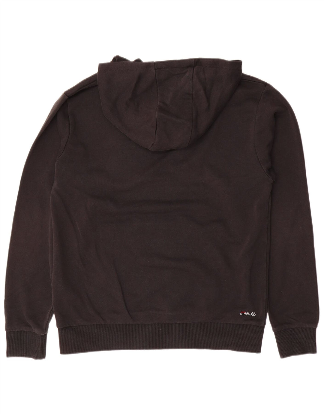 Maglione con cappuccio grafico FILA per ragazzi 15-16 anni in cotone nero