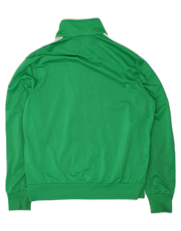 Giacca da ginnastica da uomo PUMA grande verde in poliestere