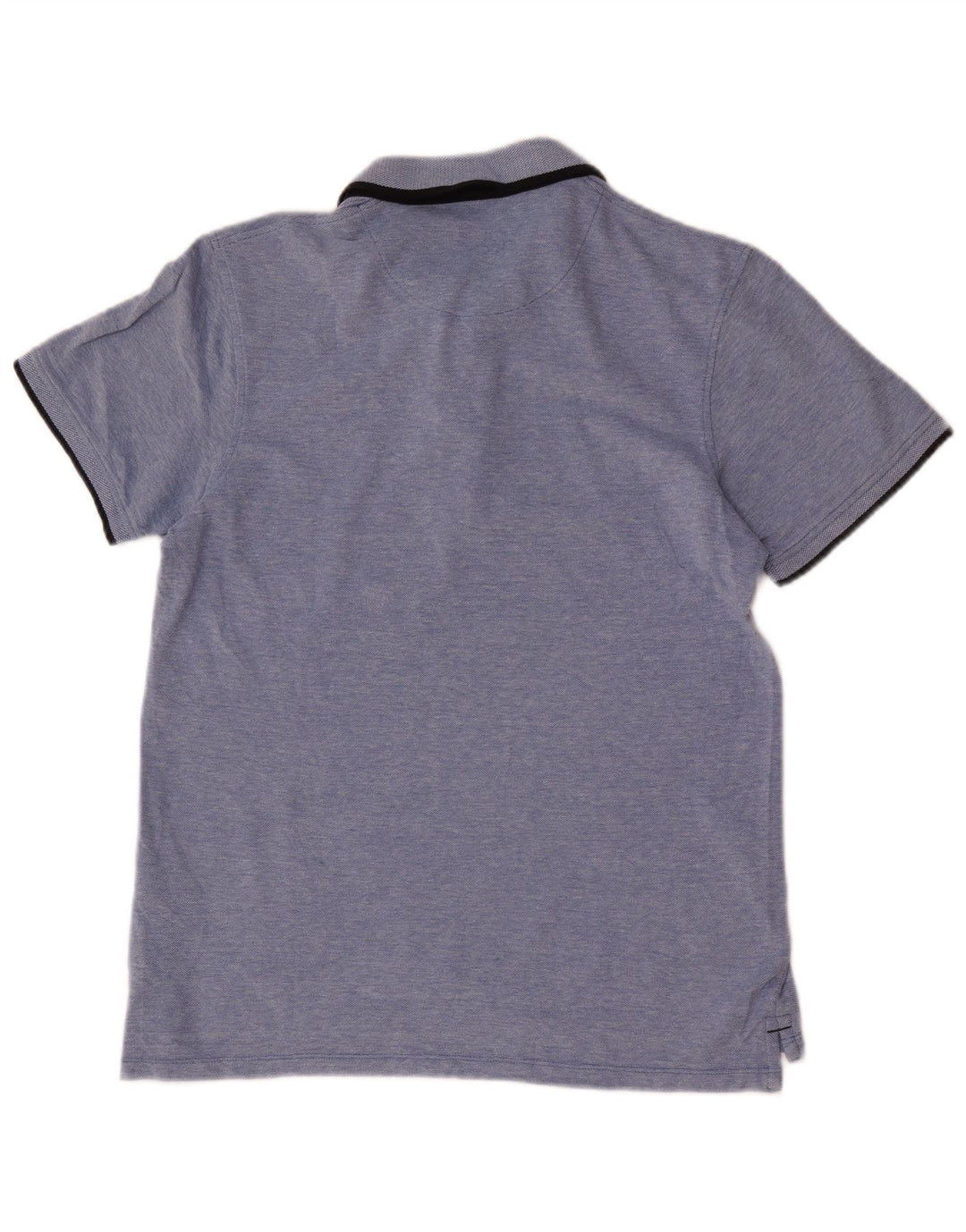 Polo da uomo vestibilità regolare Jack & Jones in cotone blu medio