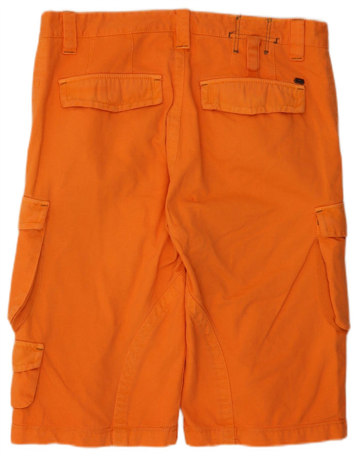 Pantaloncini cargo da uomo OXER IT 52 XL W36 Cotone arancione
