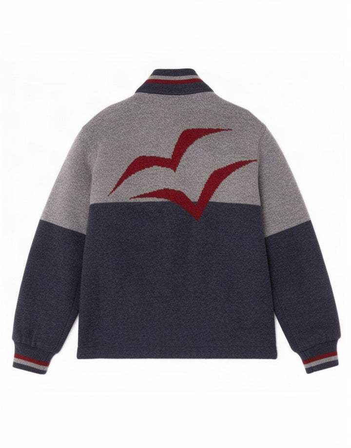 Giacca reversibile grafica da uomo Colmar IT 52 XL Blu navy Colourblock