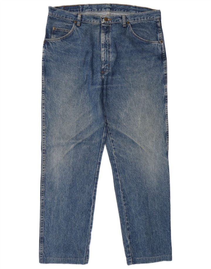 Jeans affusolati da uomo Wrangler W38 L34 Blu