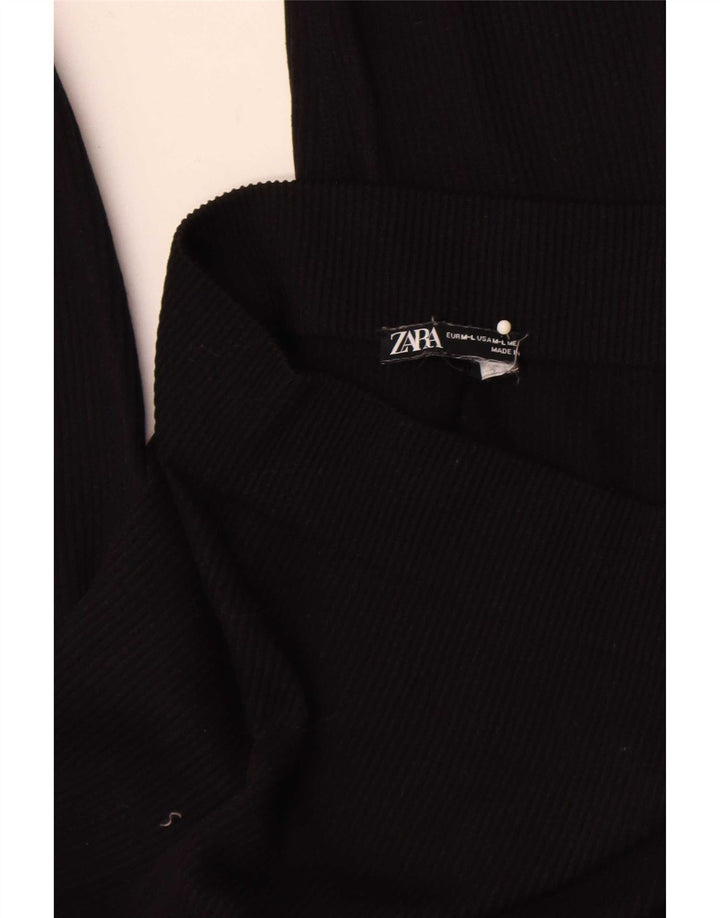 Leggings Zara da donna UK 14 medio nero