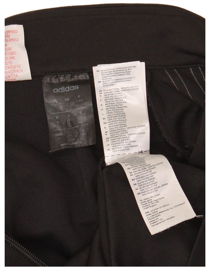 Giacca top della tuta da ragazzo ADIDAS 9-10 anni in poliestere nero