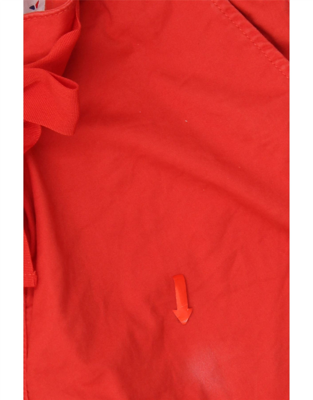 Pantaloncini chino vestibilità regolare da donna di Dack IT 46 Large W34 cotone rosso