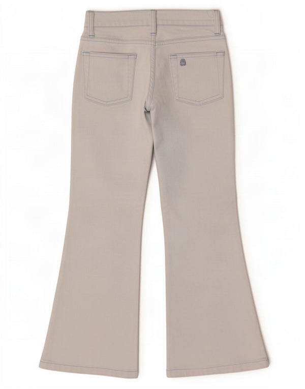 Jeans Svasati Bambina Benetton 7-8 Anni Medio W24 L24 Cotone Blu