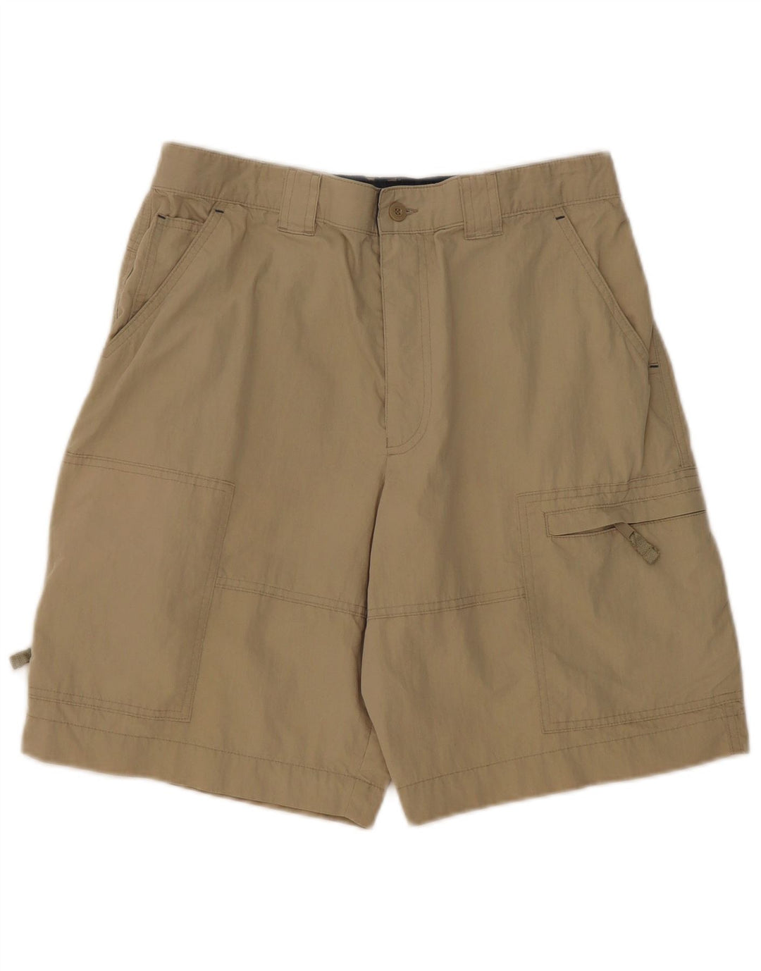 Pantaloncini cargo da uomo Marks & Spencer W34 grandi in cotone beige