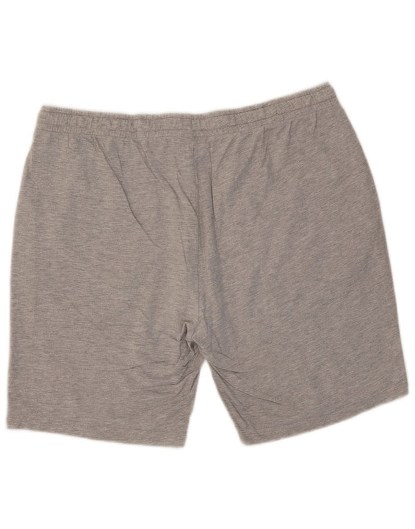 Pantaloncini sportivi grafici da uomo Kappa XL in cotone grigio
