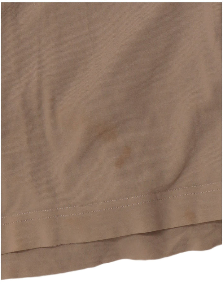 PAUL & SHARK T-shirt grafica da uomo Yachting Top XL in cotone beige