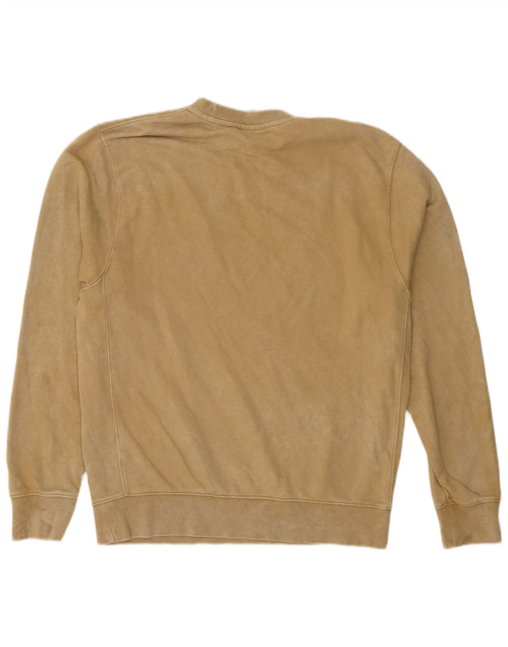 Felpa grafica da uomo Nike Felpa in cotone beige medio