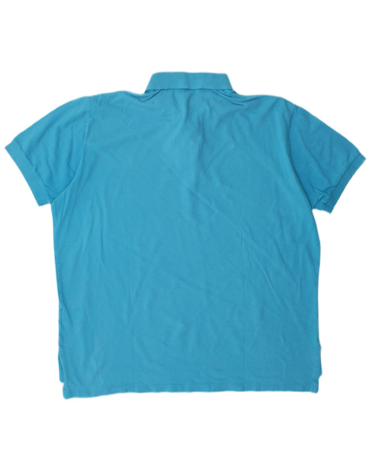 POLO RALPH LAUREN Polo da uomo XL in cotone blu
