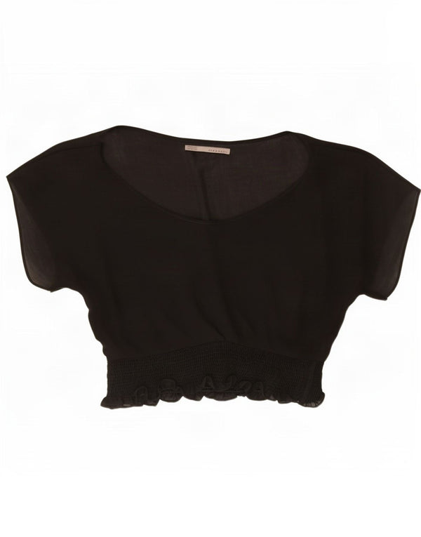 Camicetta oversize da donna Zara UK 18 XL Nera