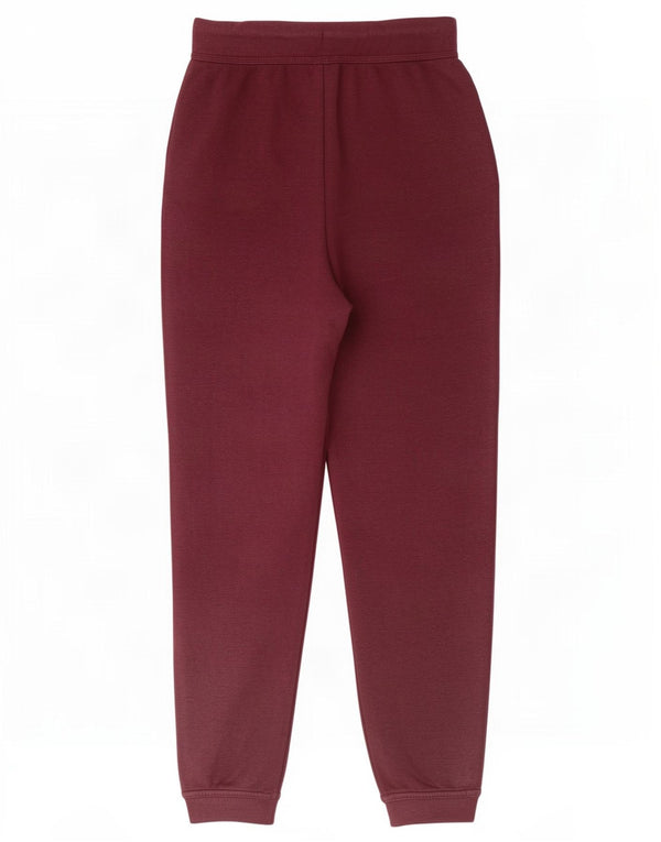 Pantaloni da tuta da donna Nike Joggers UK 6 XS Borgogna Cotone