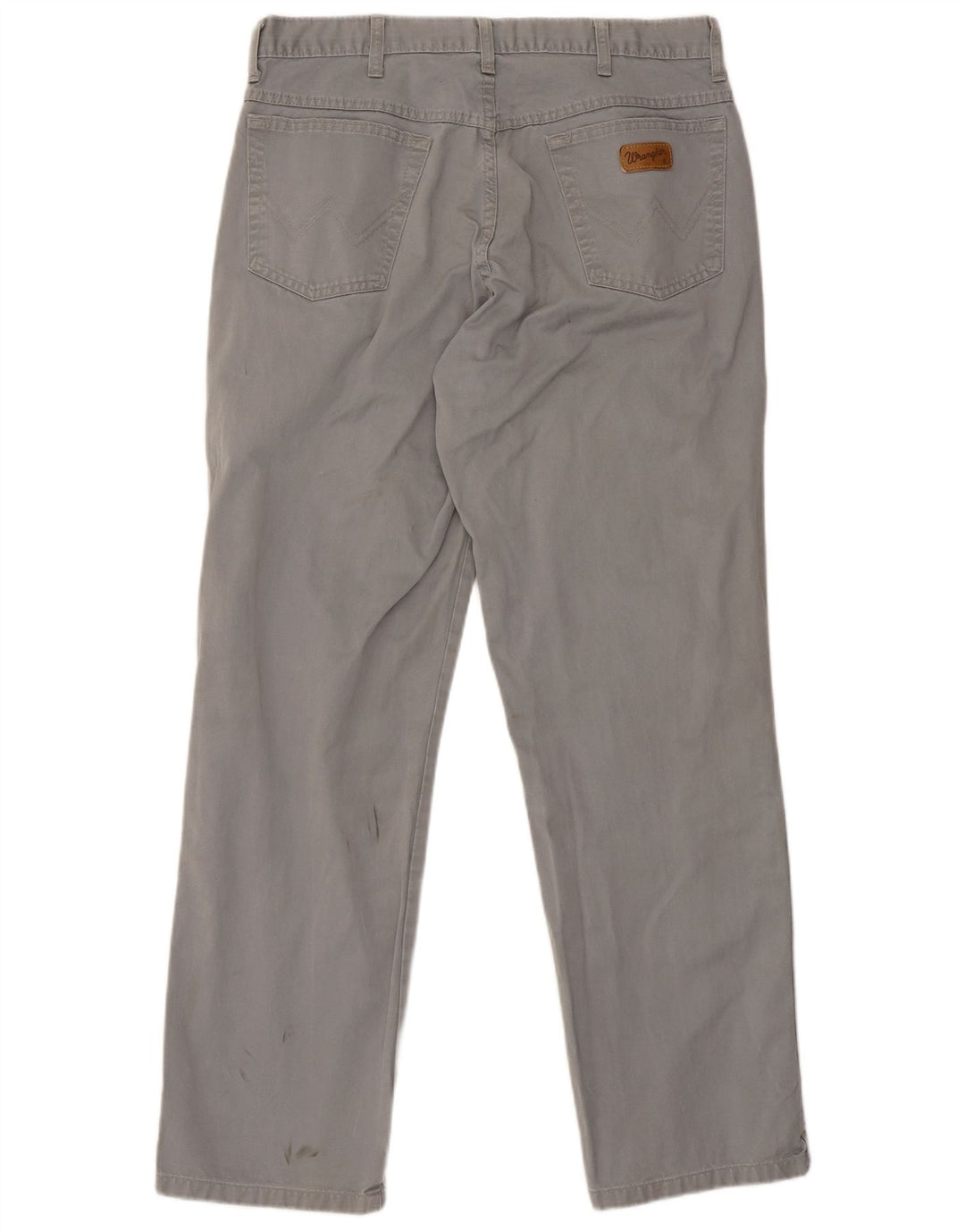 Pantaloni casual dritti da donna Wrangler W32 L31 grigio classico