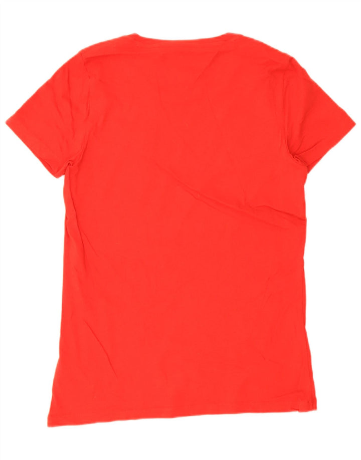 T-shirt da uomo Tommy Hilfiger Top grande in cotone rosso