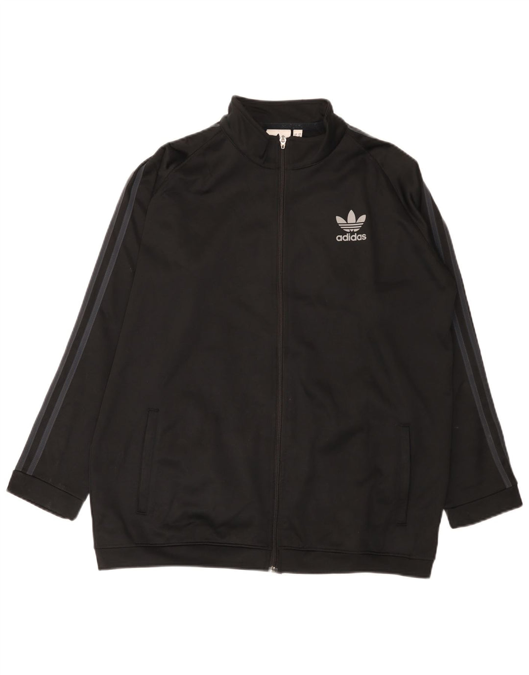 Giacca da ginnastica da uomo Adidas XL nera in poliestere