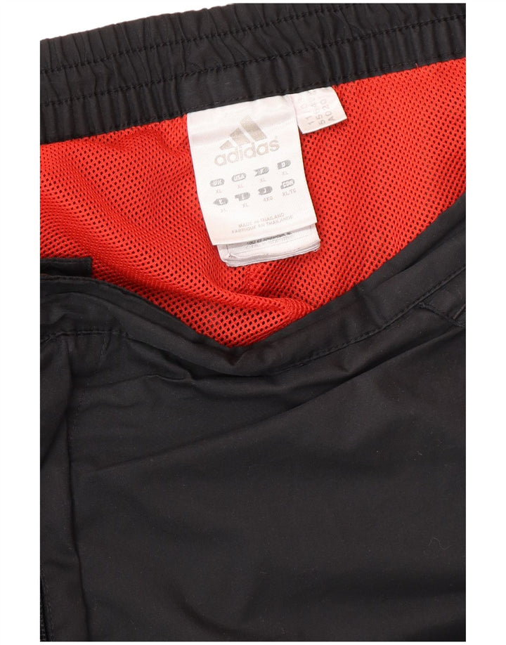 Pantaloni da tuta da uomo ADIDAS XL Poliestere color block nero