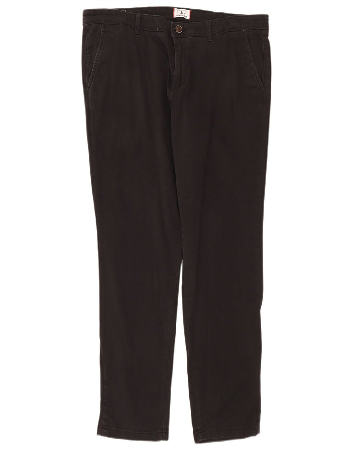 Pantaloni chino slim da uomo Jack & Jones W36 L32 neri
