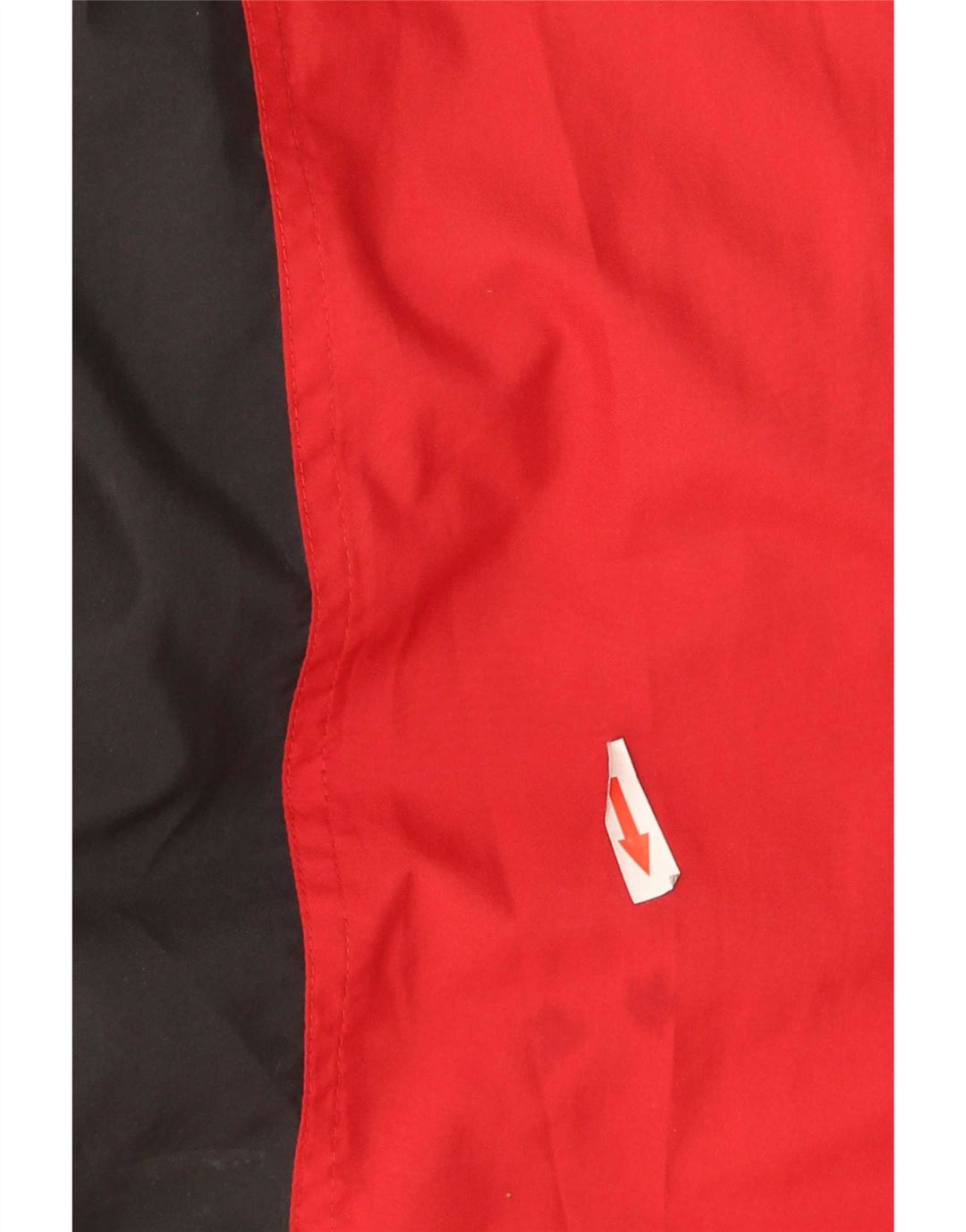 Giacca da tuta da uomo Adidas XL rossa in poliestere color block