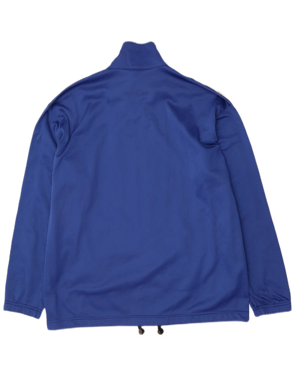 Giacca da uomo con grafica Asics, giacca XL, in poliestere color block blu