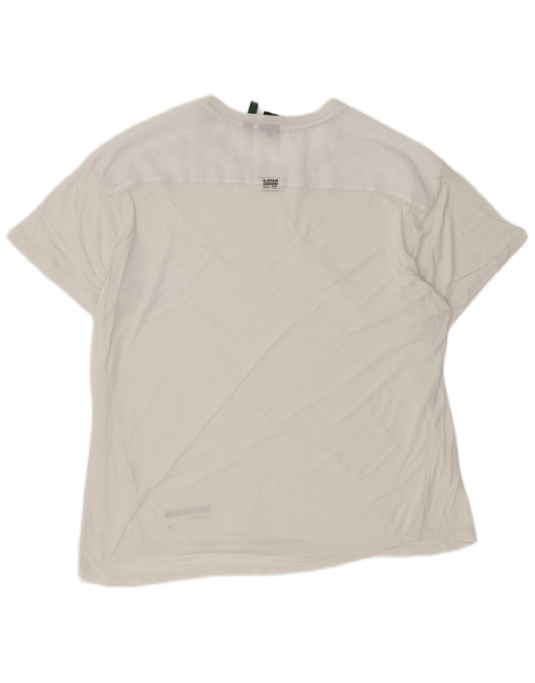 T-shirt da uomo G-Star Top grande bianca