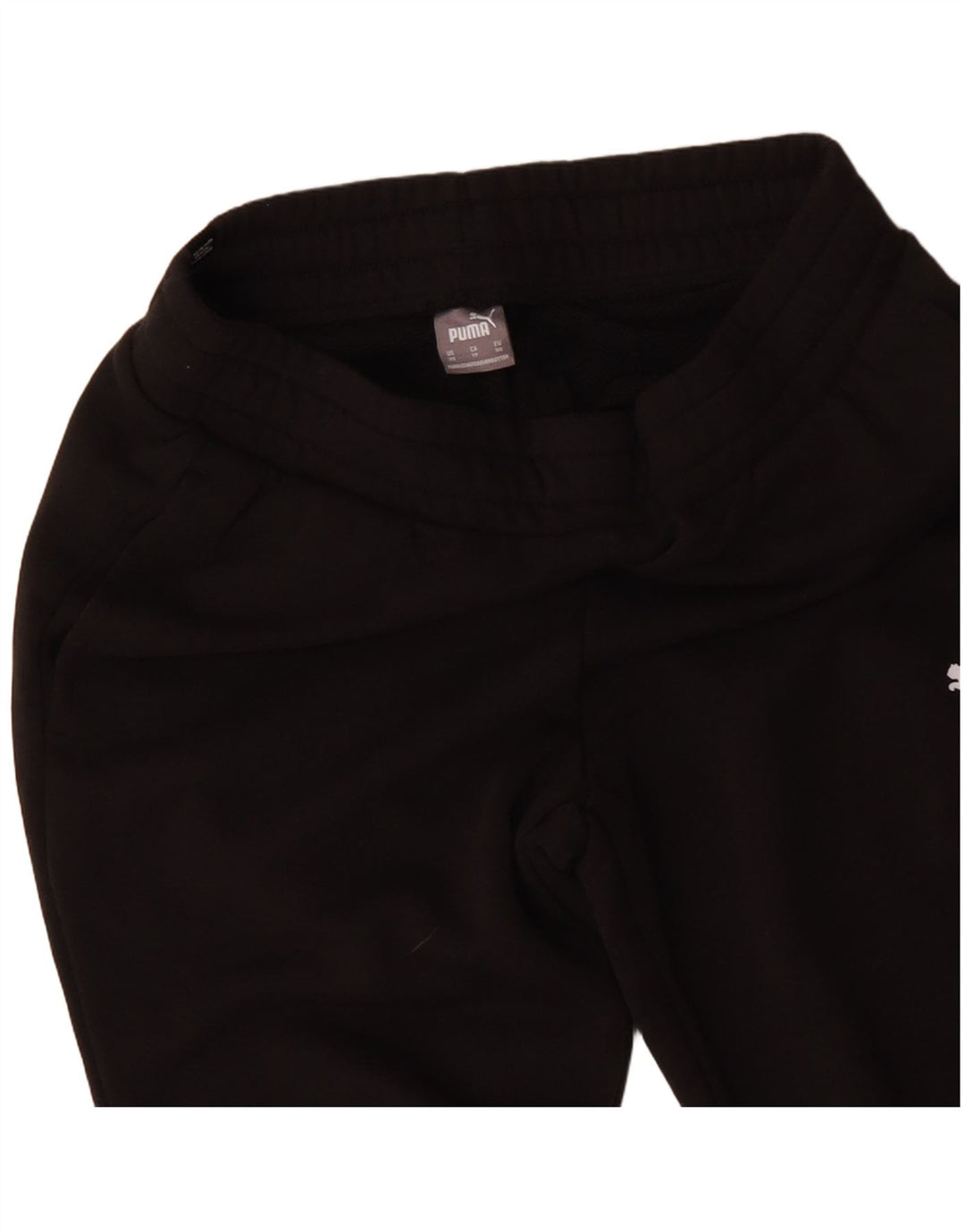 Pantaloni da tuta da donna PUMA Joggers UK 6 XS Nero Cotone