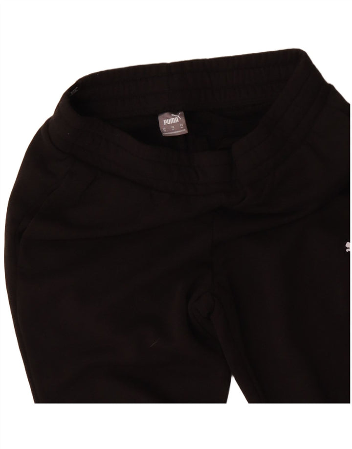 Pantaloni da tuta da donna PUMA Joggers UK 6 XS Nero Cotone
