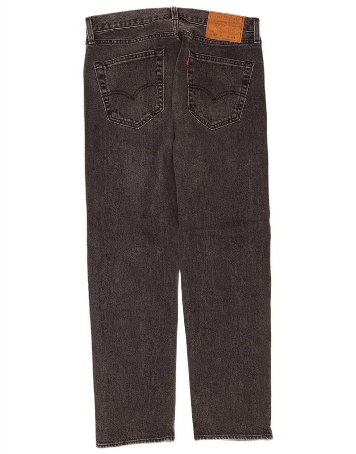 Levi's Uomo 501 Jeans dritti W30 L28 Cotone grigio