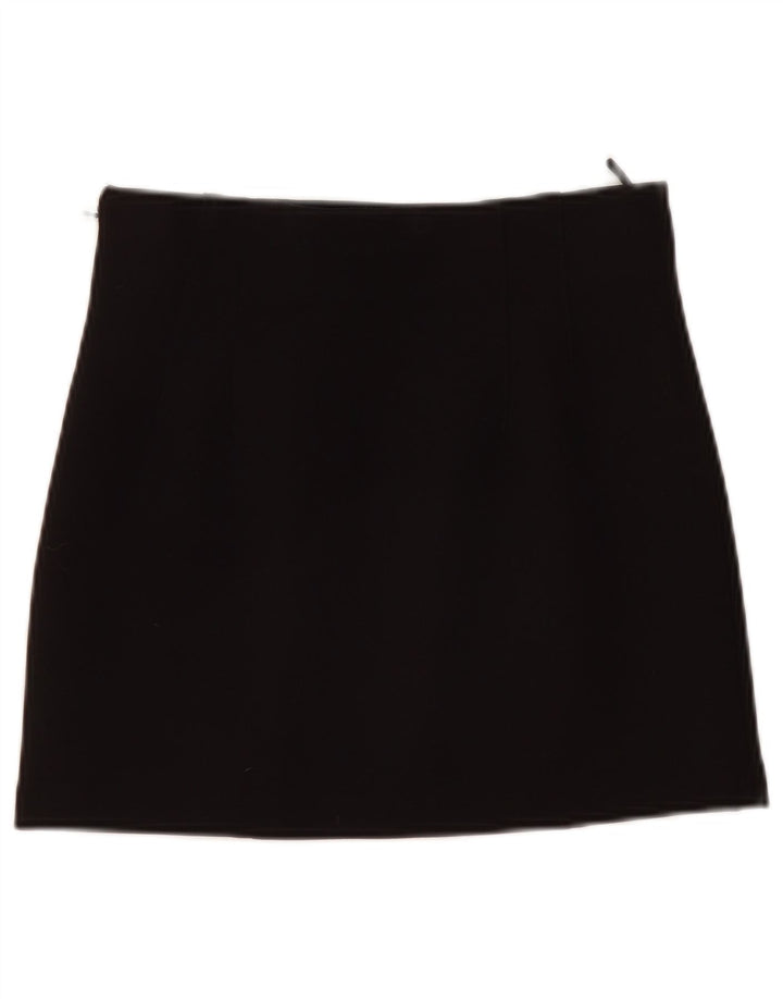 Minigonna da donna Zara media W28 poliestere nero