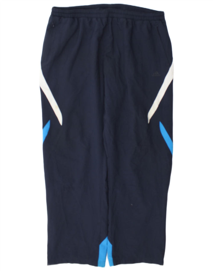 Pantaloni da tuta da uomo Adidas 2XL Poliestere color block blu navy