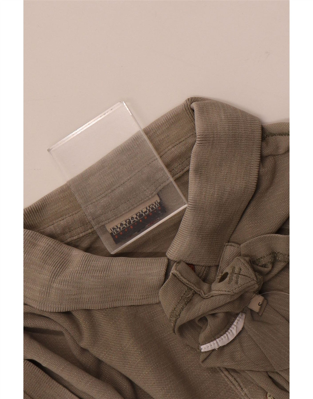 Polo da uomo Napapijri piccola grigia