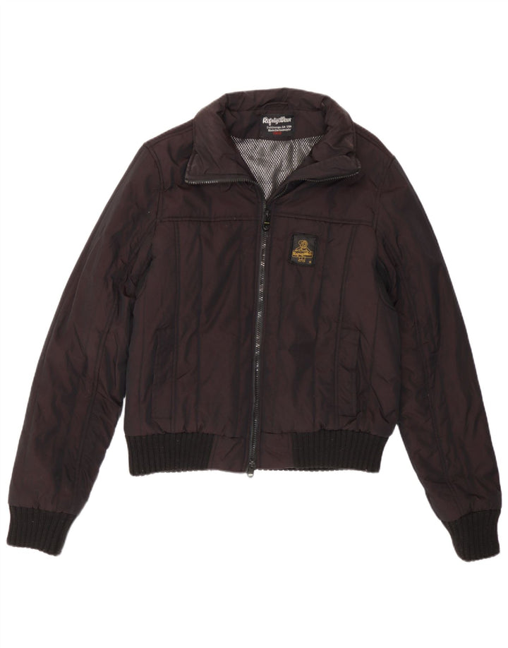 Giubbotto bomber da donna Refrigiwear UK 14 nylon bordeaux medio