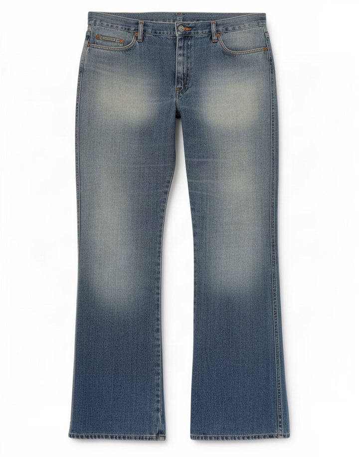 Jeans bootcut da uomo Calvin Klein W32 L33 Blu