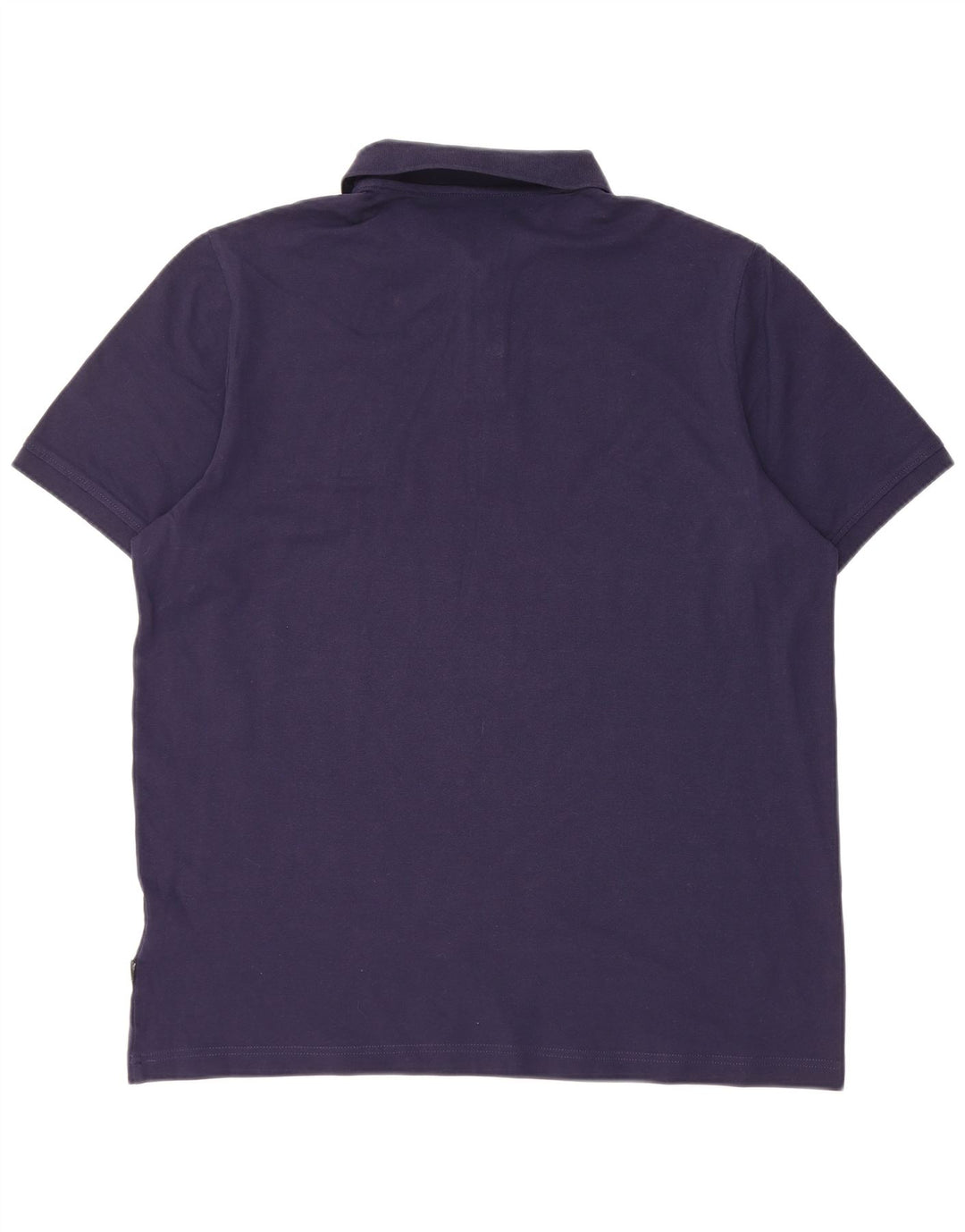 Polo da uomo Puma Large in cotone blu navy