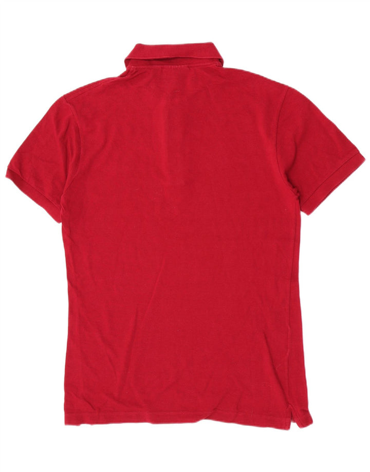 Polo da uomo slim fit Lacoste taglia 4 colore rosso medio