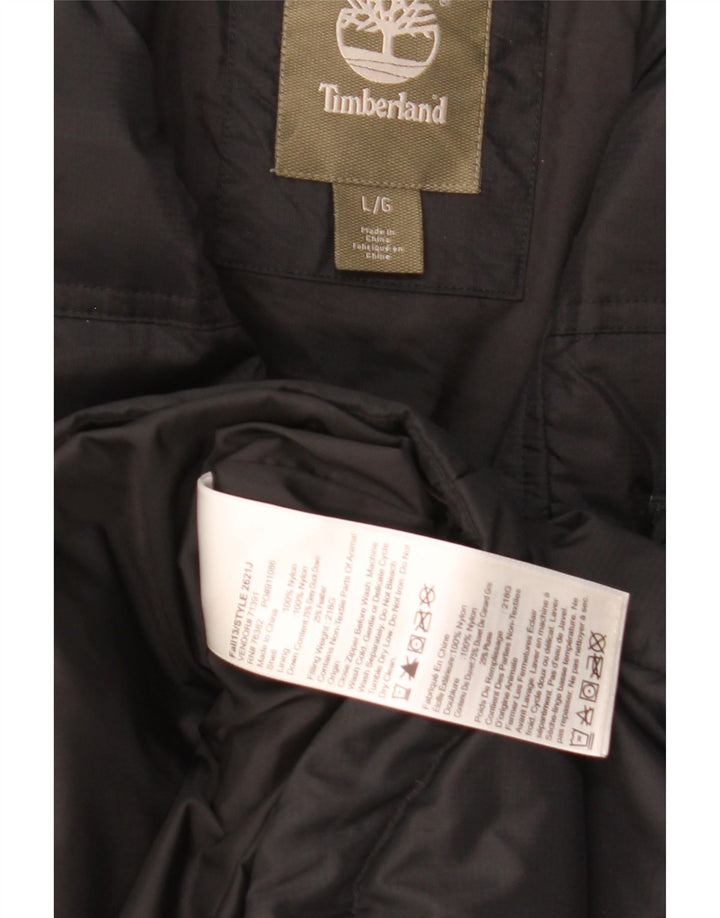 Giacca imbottita da uomo Timberland UK 40 Large in nylon nero
