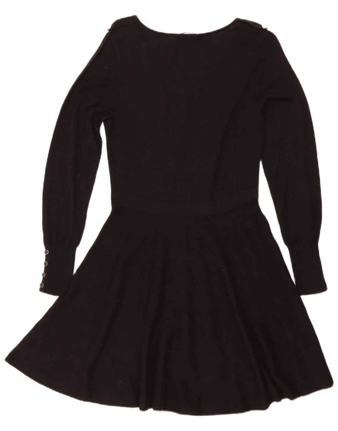 Abito maglione da donna Oasis UK 12 cotone nero medio