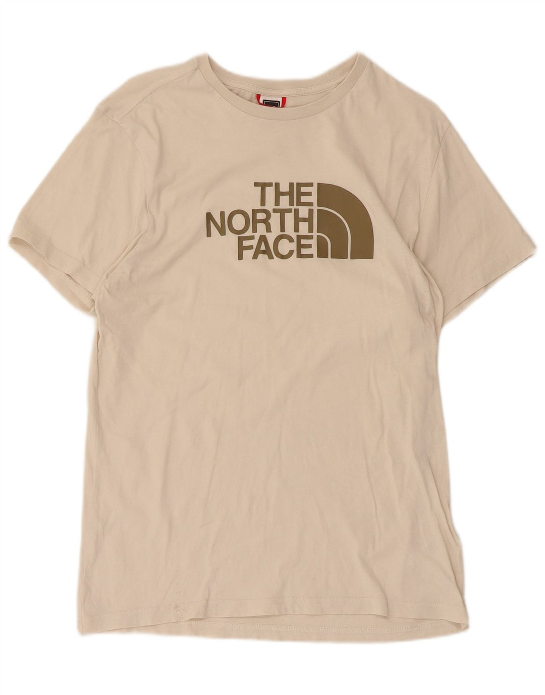 T-shirt grafica da uomo The North Face Top in cotone beige medio