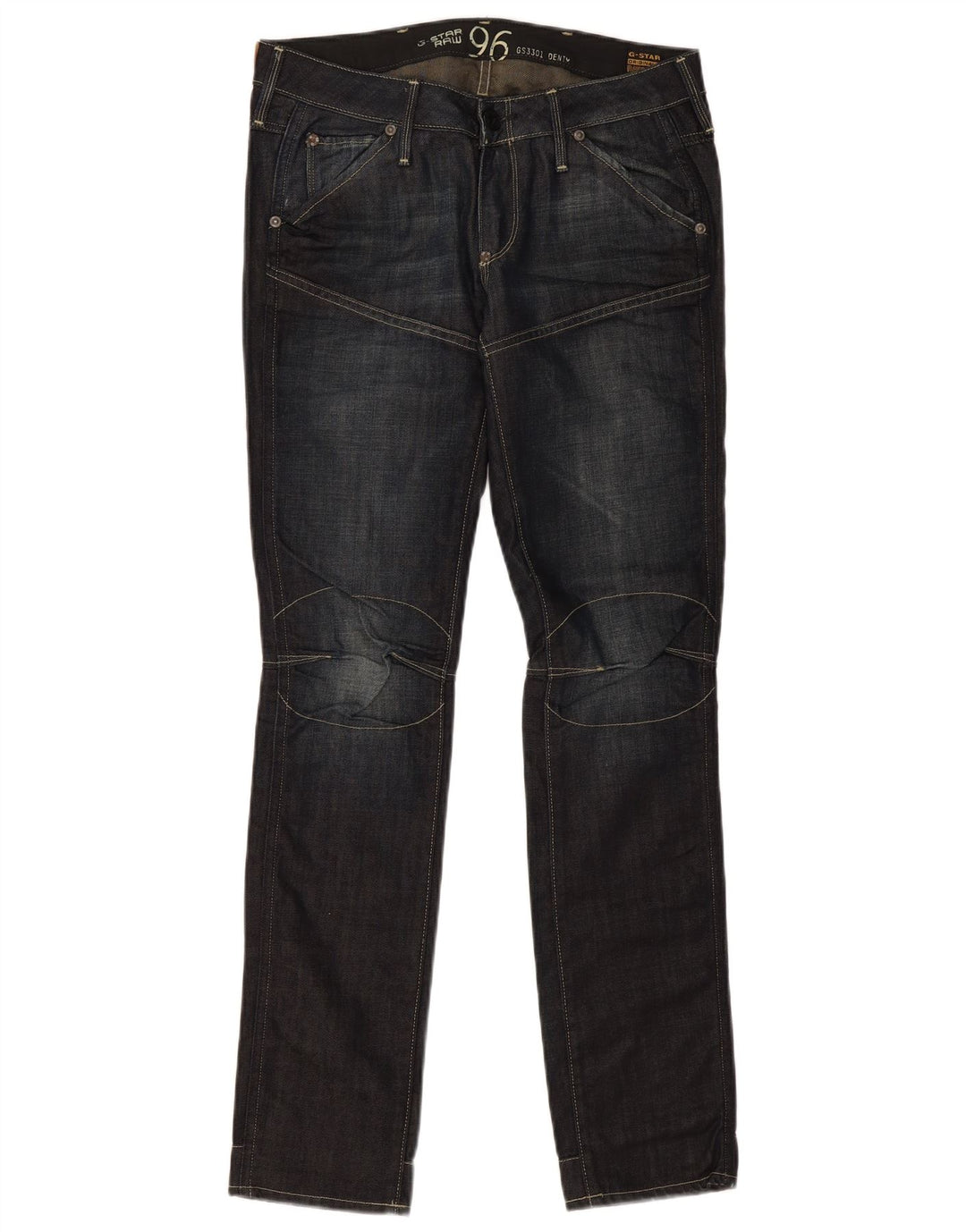 Jeans slim da donna G-Star W28 L32 cotone blu navy