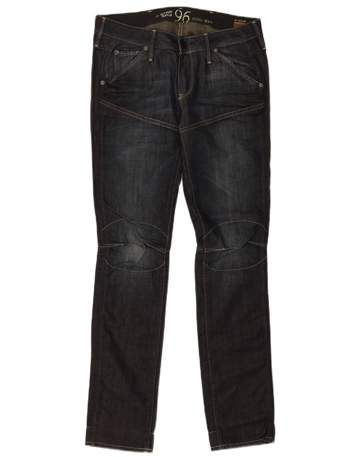 Jeans slim da donna G-Star W28 L32 cotone blu navy