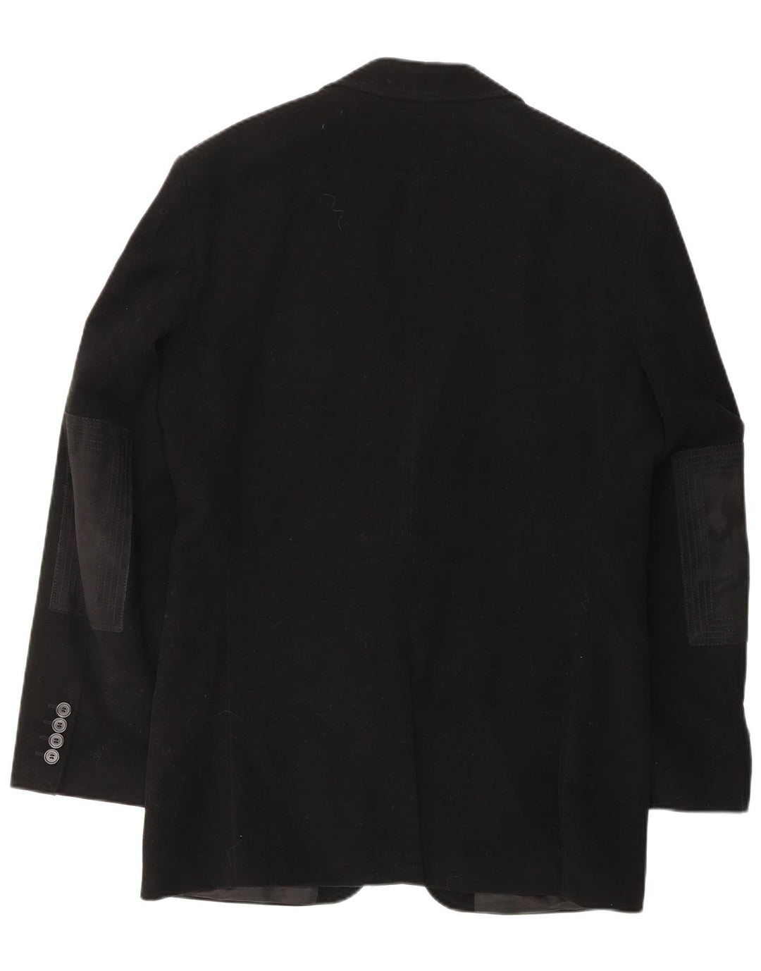 Giacca blazer da uomo a 2 bottoni HUGO BOSS EU 48 cotone nero medio