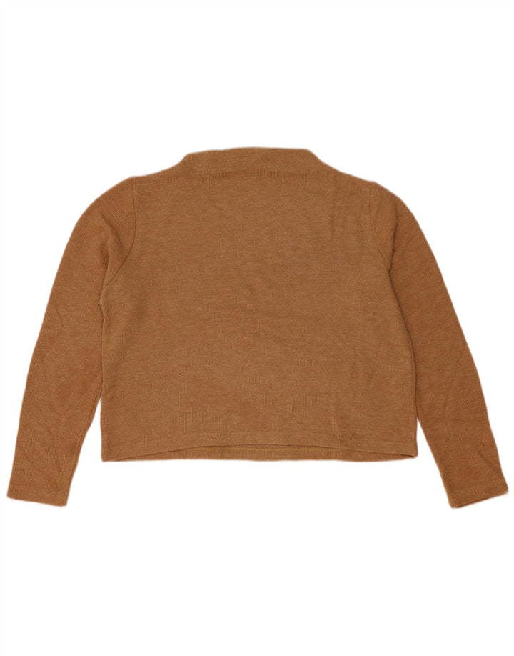 Market & Spruce Camicetta corta da donna Top UK 14 Large Beige Poliestere