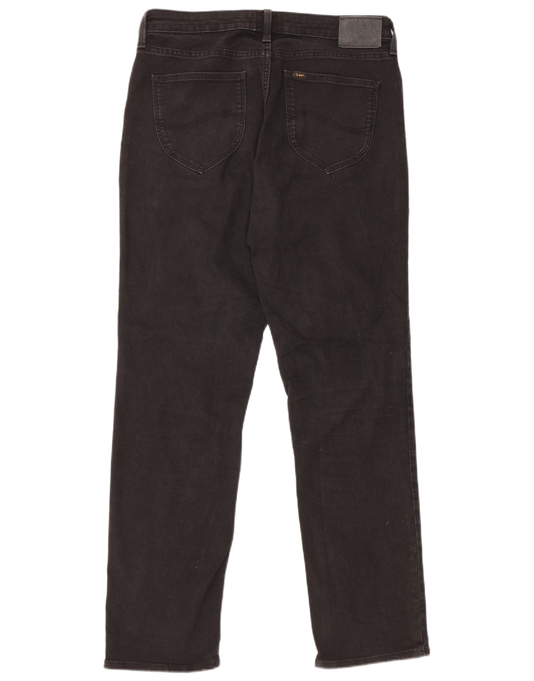Jeans dritti Marion da donna Lee W32 L31 cotone nero