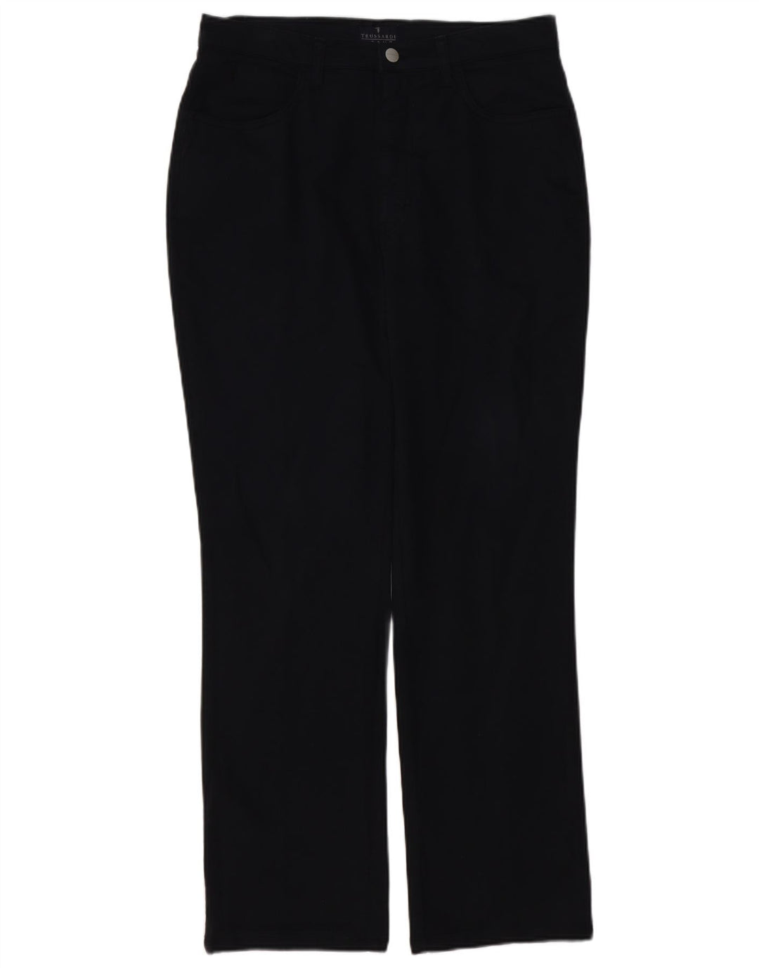 Pantaloni Casual Affusolati da Donna TRUSSARDI W34 L30 Cotone Nero