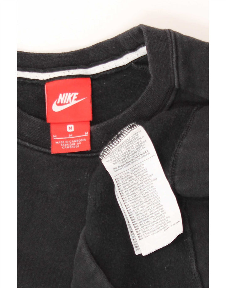 Felpa da uomo Nike Maglione Medium Black Cotton