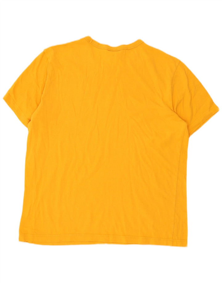 T-shirt da uomo Champion Top gialla media