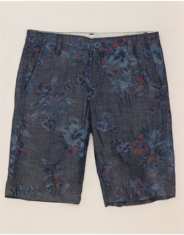 Pantaloncini chino da bambino Gap 15-16 anni W27 in cotone floreale blu
