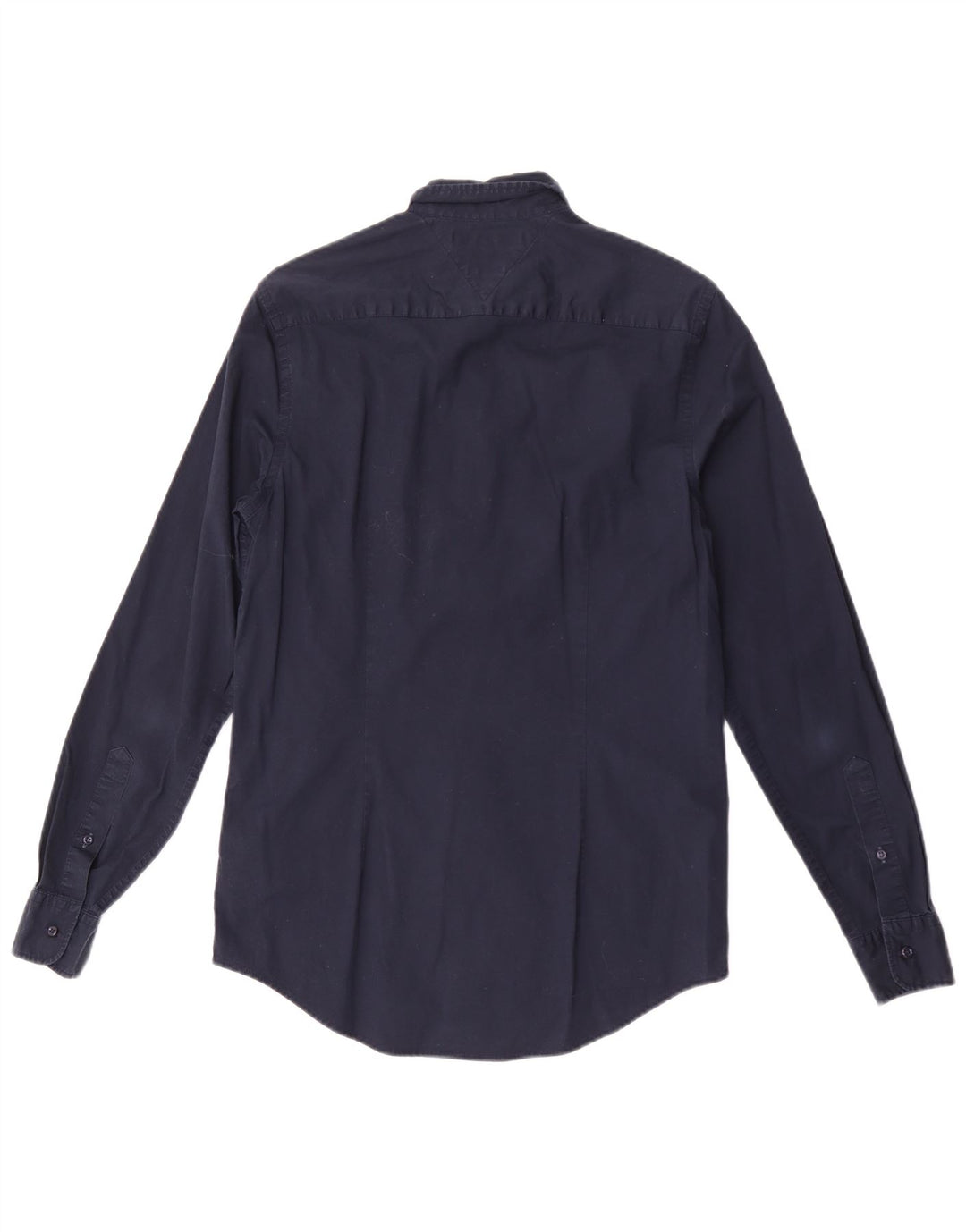 Camicia slim fit da uomo Tommy Hilfiger cotone medio blu navy